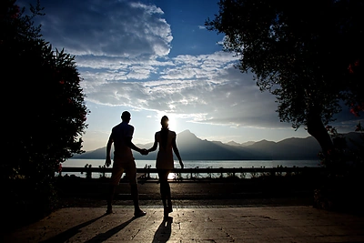 Ugnės ir Mindaugo Katelynų vestuvių Italijoje akimirkos