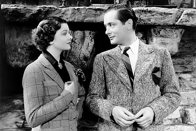 Myrna Loy ir Robertas Montgomery, 1936 m. filmas