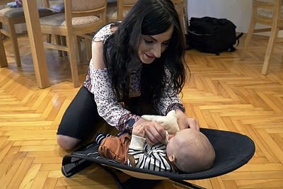 Filmavimo akimirkos Ario Vėberio šeimoje