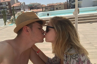 Iglės Bernotaitytės ir Igno Lelio atostogų akimirka