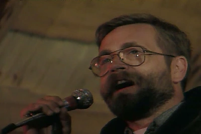 Vytautas Kernagis pirmose „Bliuzo naktyse“ / Asmeninio albumo nuotr.