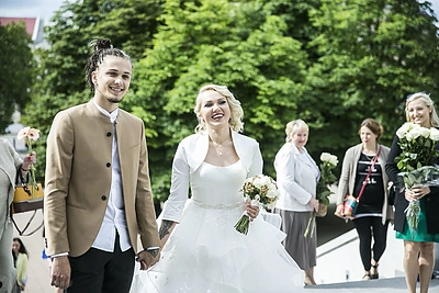 Augustino Paulionio ir Violetos Taraškevič vestuvės