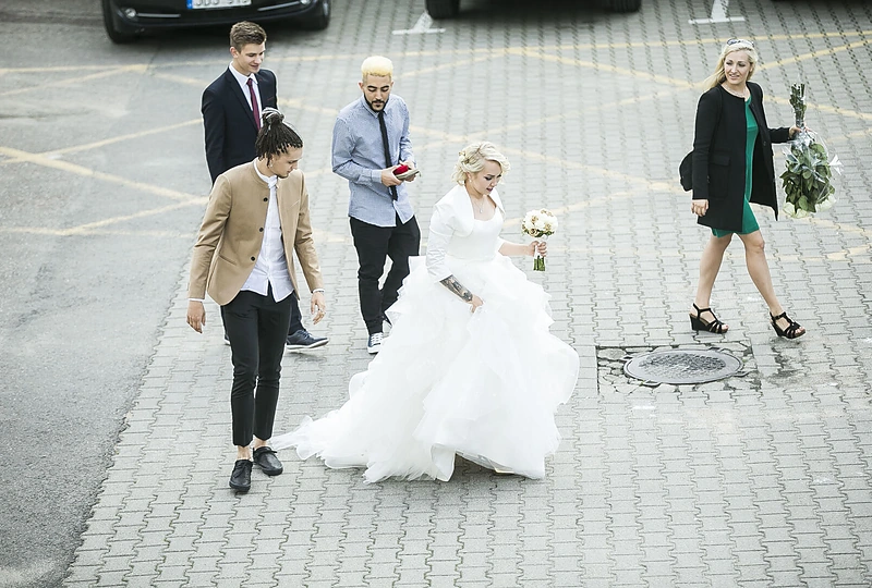 Augustino Paulionio ir Violetos Taraškevič vestuvės