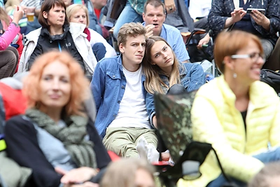 Festivalio „Akacijų alėja 2017“ akimirka