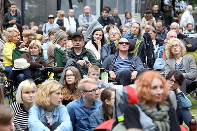 Festivalio „Akacijų alėja 2017“ akimirka