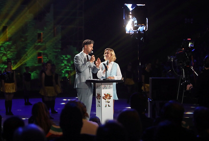 Vytautas Rumšas ir Indrė Kavaliauskaitė-Morkūnienė