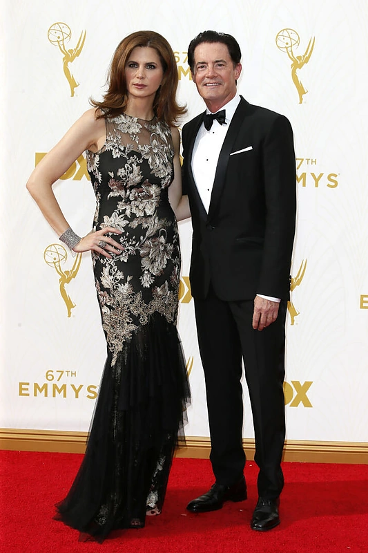 Kyle'as MacLachlanas su žmona Desiree Gruber