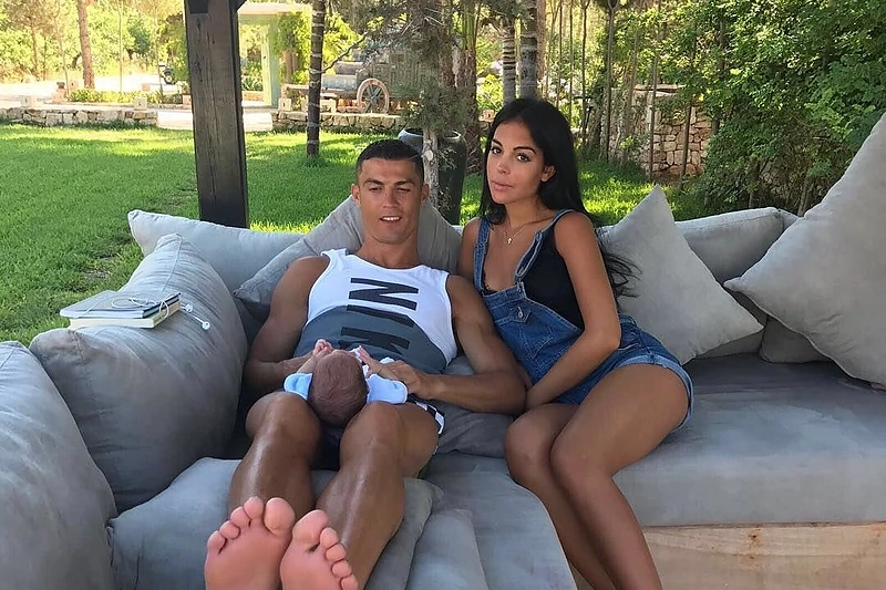 Cristiano Ronaldo su Georgina Rodriguez