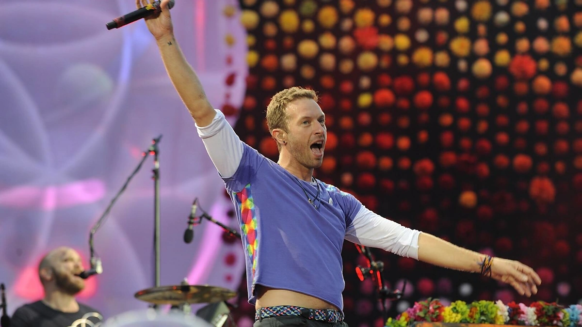 Grupės „Coldplay“ koncerto akimirkos Dubline