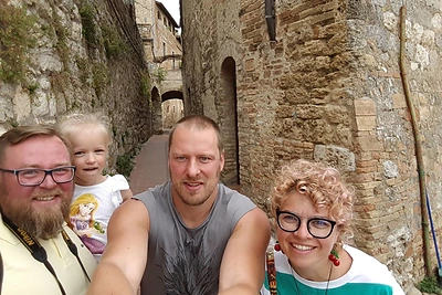 Vasaros atostogoms Violeta ir Vilius Tarasovai pasirinko Italiją