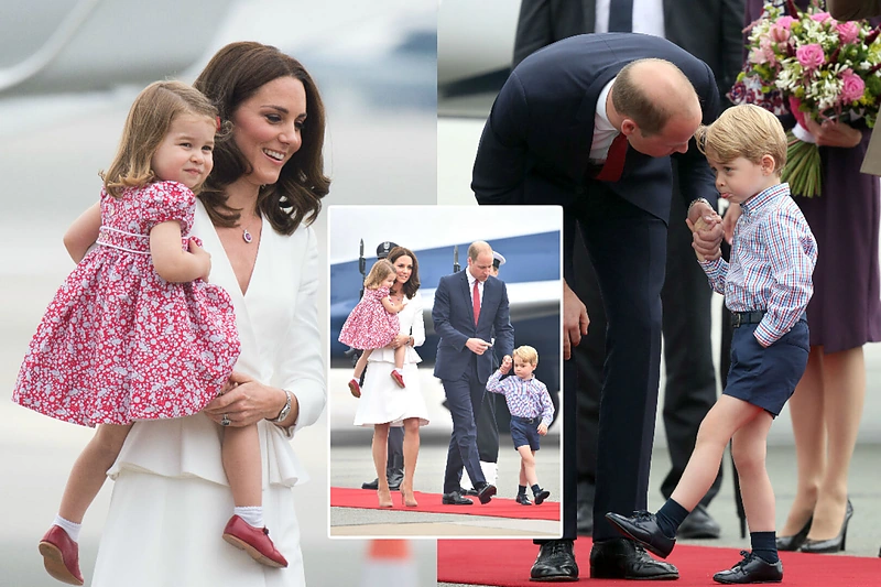Kodėl princas Williamas viešumoje rūpinasi George'u, o Kate – Charlotte?