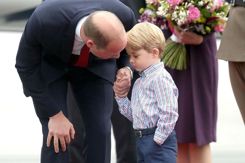 Britų karališkoji šeima atvyko į Lenkiją