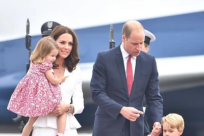 Britų karališkoji šeima atvyko į Lenkiją