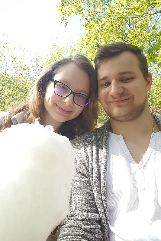 Augustinas Viruišis ir Gintarė Čečkauskaitė