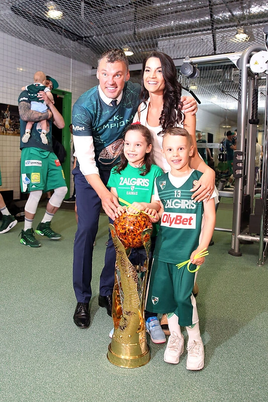 Anna Douka ir Šarūnas Jasikevičius