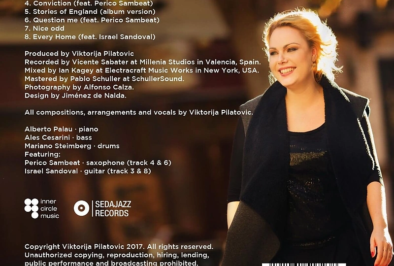 Viktorija Pilatovič laiminga, kad gali mėgautis ir gyventi iš džiazo