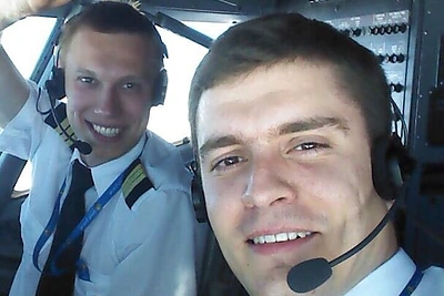 Aviakompanijos „Small Planet“ pilotas Vytautas Plečkaitis