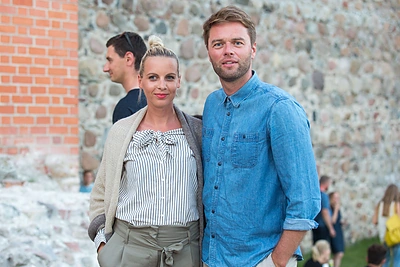 Ignas Krupavičius su drauge Vaida / Luko Balandžio / 15min nuotr.