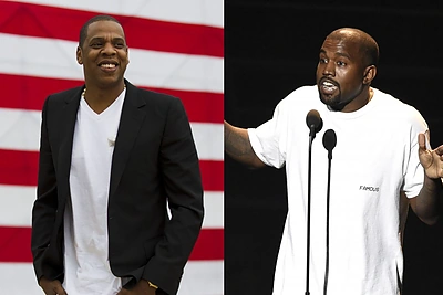 Fanai šėlsta: kvepia karu tarp Jay-Z ir Kanye Westo