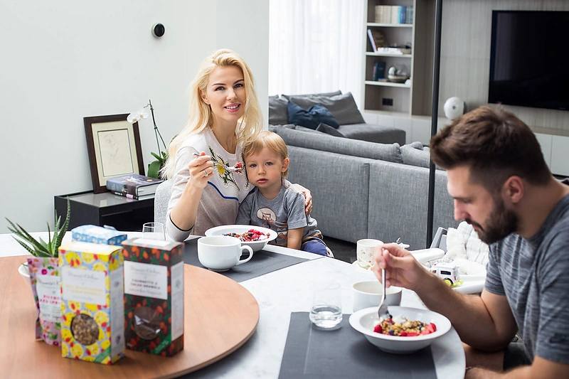 Agnetos ir Lino Kleizų pusryčiai