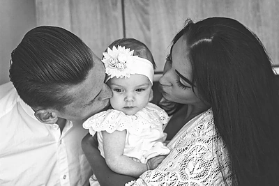 Justinas Januševskis su žmona Dalia ir dukra Jore