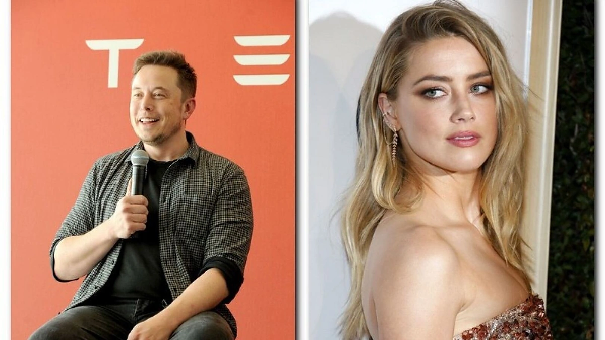 Amber Heard ir Elonas Muskas