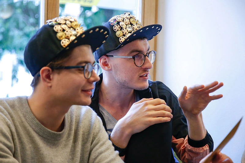 Jonatanas Kazlauskas ir Thomas Tumosa