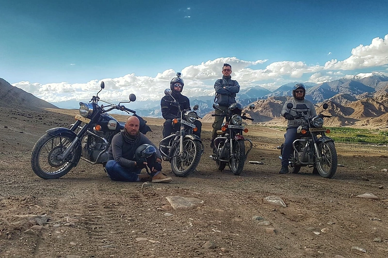 Laidų vedėjo Viktoro Jakovlevo kelionės po Indiją akimirka