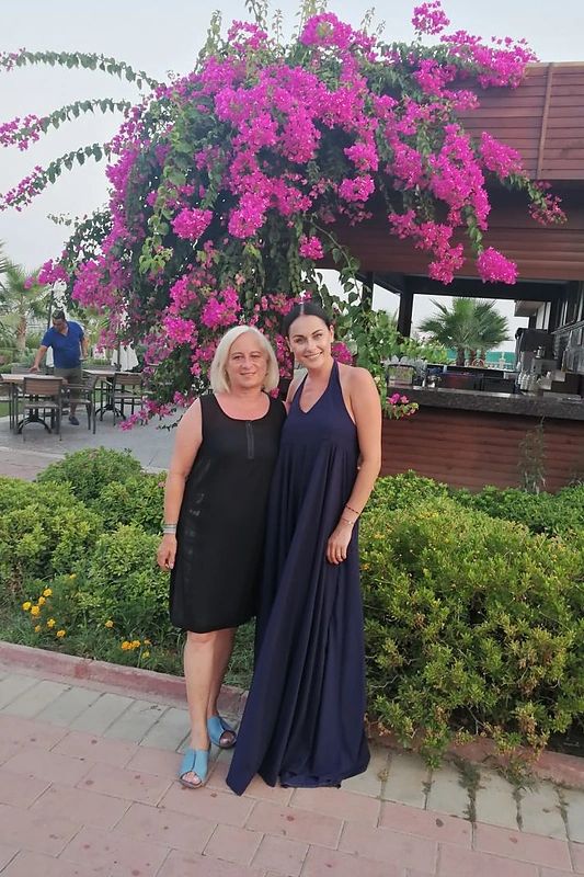 Simona Nainė su mama Vilija / Asmeninė nuotr.