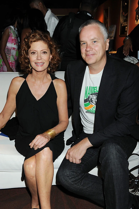 Susan Sarandon su aktoriumi Timu Robbinsu: jiedu buvo gyvenimo partneriai 21 metus, susilaukė dviejų sūnų, tačiau 2009-aisiais pasuko savais keliais