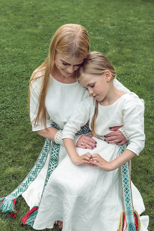 Loreta Sungailienė įsiamžino šeimyninėje Žolinių fotosesijoje