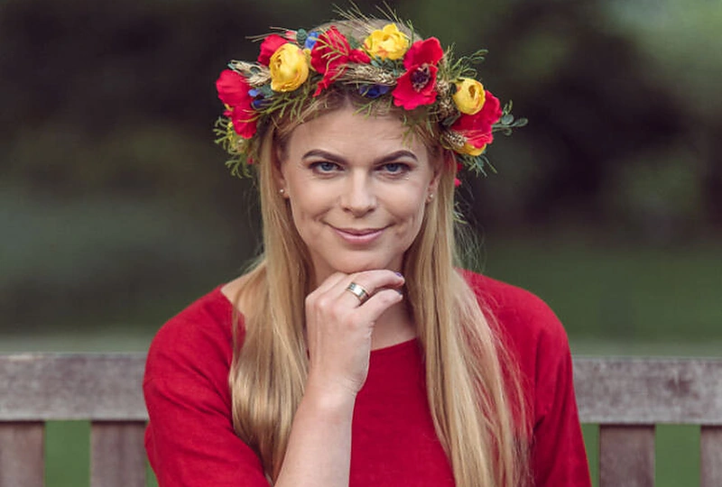 Loreta Sungailienė įsiamžino šeimyninėje Žolinių fotosesijoje