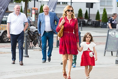 Aistė ir Antanas Guogos pakrikštijo antrąjį sūnų