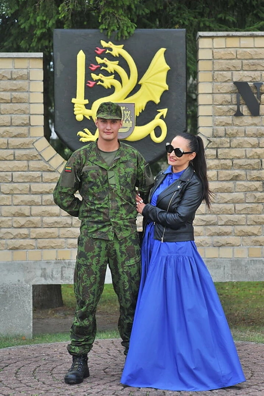 Inga Budrienė su sūnumi Nojumi