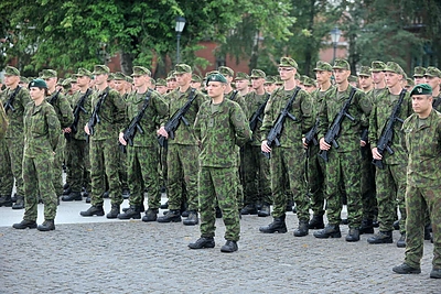 Kariai davė priesaiką Tėvynei