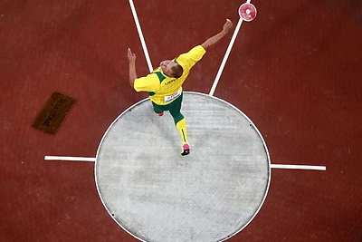 Pasaulio disko metimo čempionas Andrius Gudžius