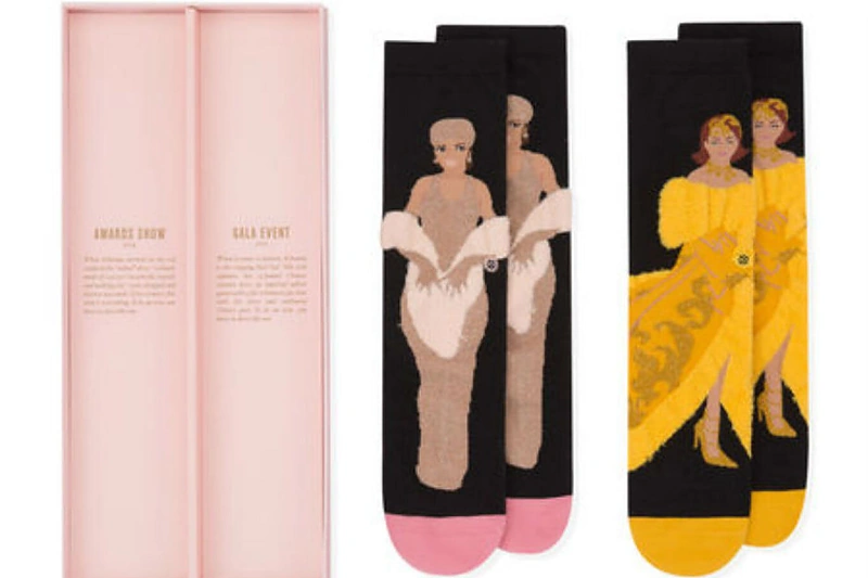 "Stance" ženklo kojinės su Rihannos atvaizdu