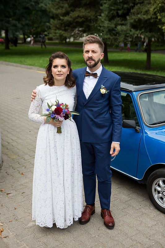 Vestuvių akimirka