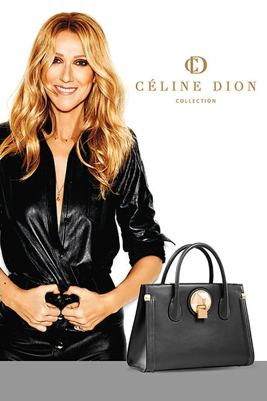 Celine Dion išleido savo vardo rankinių kolekciją