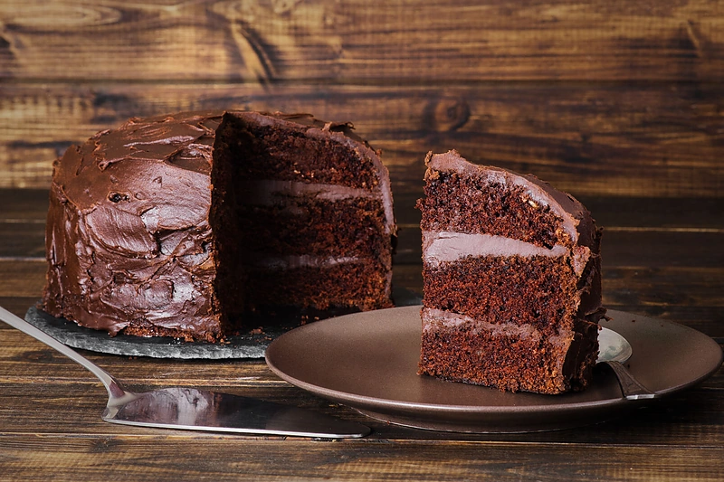 Amerikietiškas šokoladinis pyragas