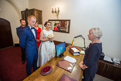 Rasos Kijakauskienės ir Audriaus Jarmalos vestuvių akimirka