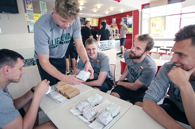 Lietuvos rinktinės krepšininkai