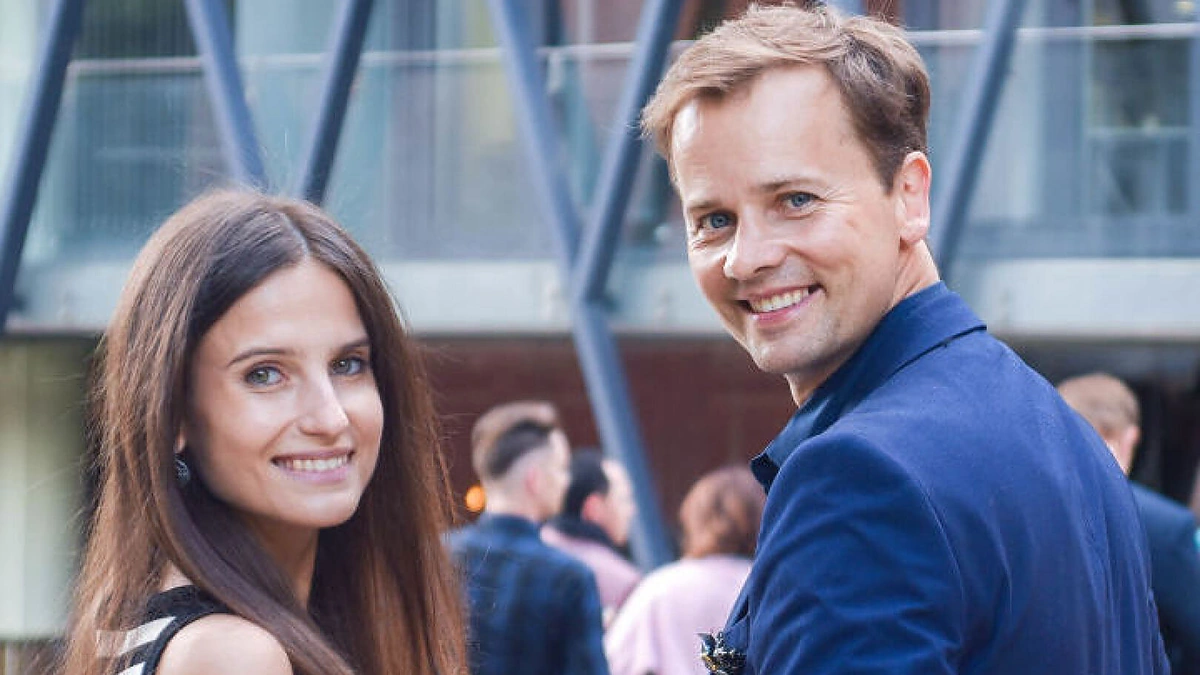 Nerijus Juška su žmona Agne