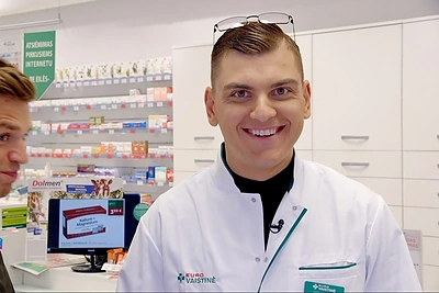 Žmonės negalėjo patikėti Rolandą Mackevičių išvydę vaistinėje