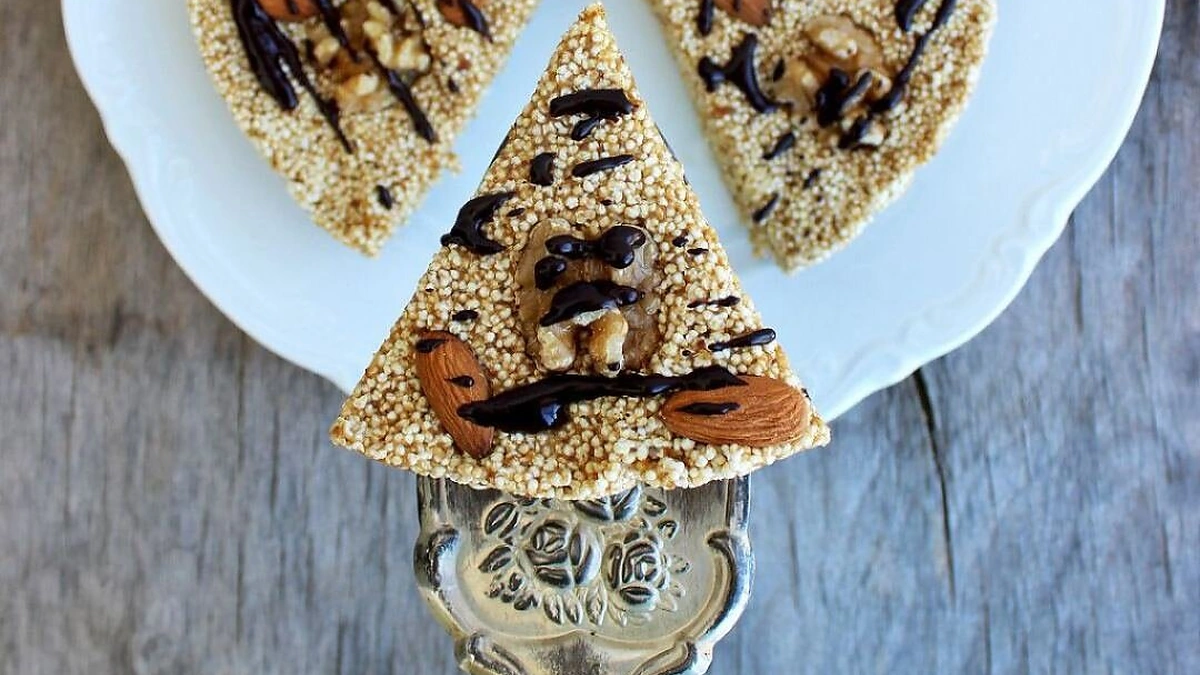 Pūsto burnočio datulių pyragas