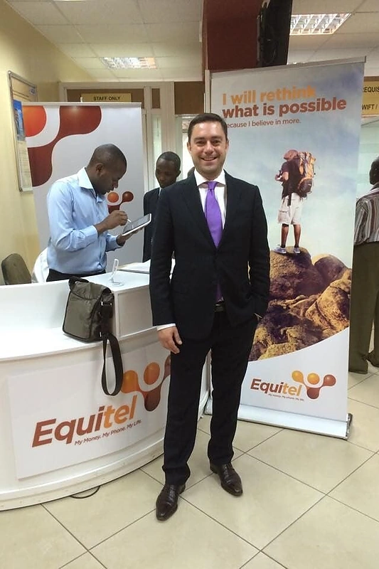 "2014-aisiais paleidome mobiliojo ry6io operatorių Kenijoje, Nairobyje" džiaugėsi Liudvikas