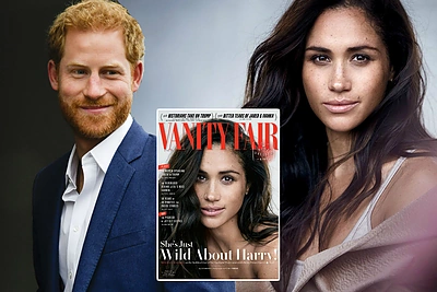 Žurnalo viršelį papuošusi Meghan Markle prabilo apie santykius su princu Harry: „Mes esame du laimingi, įsimylėję žmonės“