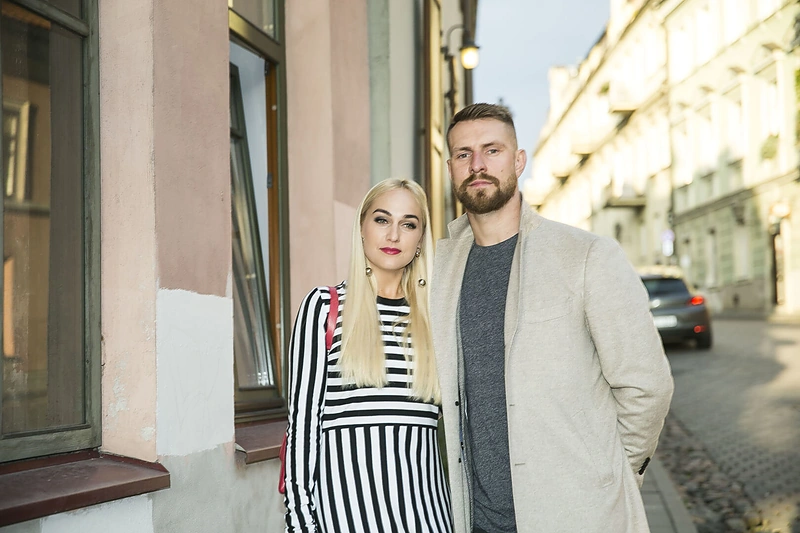 Indrė Stonkuvienė ir Mantas Stonkus