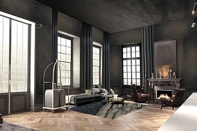 Viešbučio „Pacai“ vizualizacija