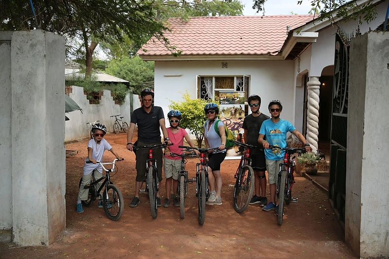 Austėja Landsbergienė su šeima
